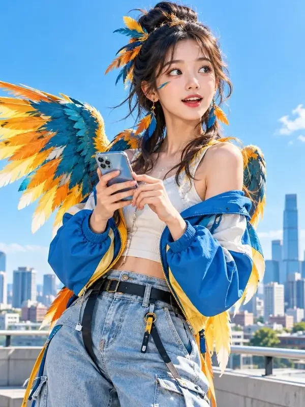 精卫下凡当网红 封面 精卫下凡当网红封面